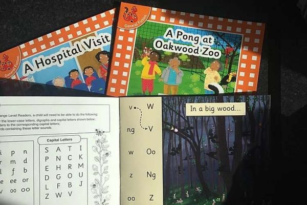 100% decodable phonics readers