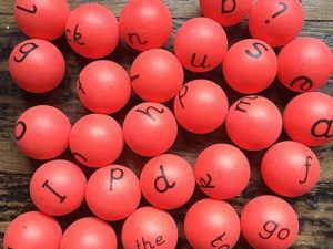 26 phase 2 ping pong balls and shooters- tricky words - Gallery 1