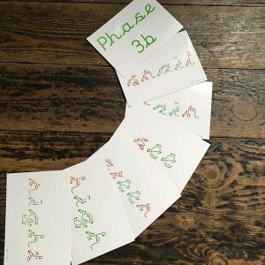All phases cursive handwriting (wipe clean) flash cards - Gallery 2