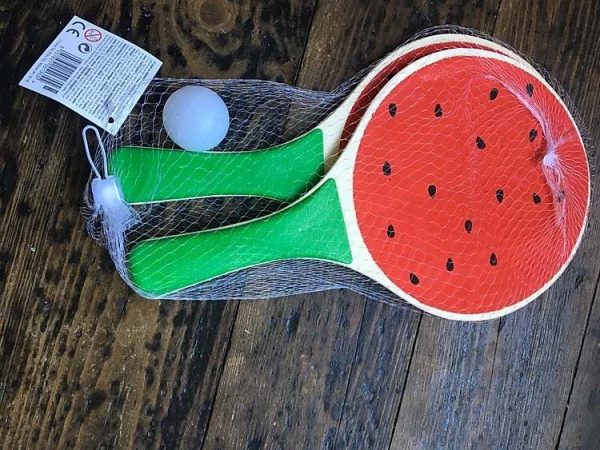 Bat and balls, for use with the phonics ping pong balls