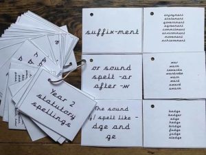 CURSIVE Statutory spellings PDF keyring for years 1 and 2 - Gallery