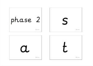PRE CURSIVE PDF phonics keyring- phases 2-5b with common exception words