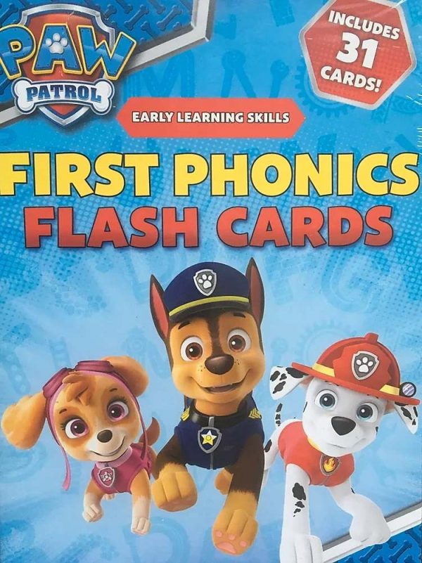 Paw Patrol phonics flashcards