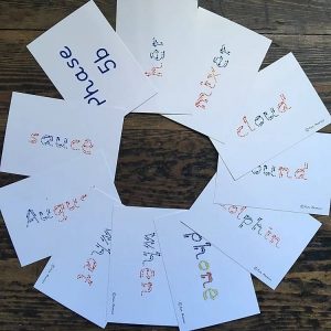 Phase 5 a and B wipe clean flash cards - Gallery 1