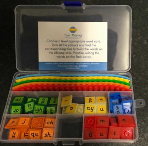 Phonics Word Blending Classroom Pack! All Tiles from Phases 2,3a,3b,5a and 5b