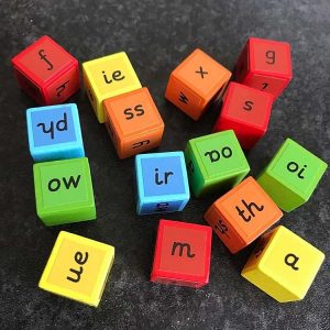 Phonics dice