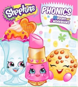 Shopkins Phonics book pack 12 books