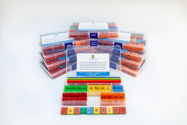 Phase 2, 3, 4, 5 phonic word blending toy game
