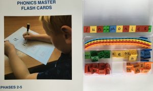 Fun phonics blending toy, game to help with letters and sounds
