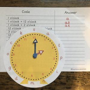 crack the code phonic clock