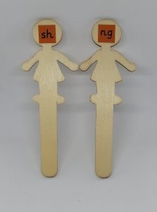 Letters and sounds phase 2 doll flash cards/ pairs game