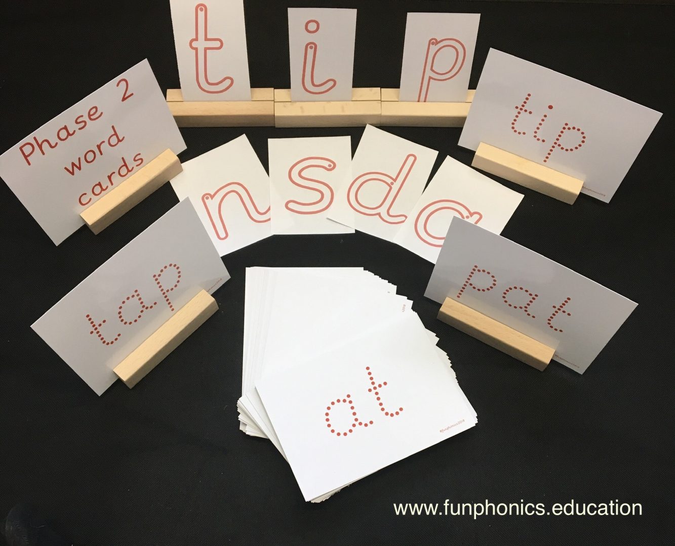 New phonics flash card classroom holders
