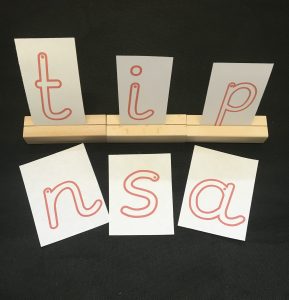 New phonics flash card holders