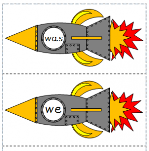phase 2 tricky word rockets