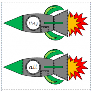 phase 3b tricky word rockets