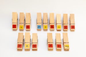 Baseline assessment phonics activity, toys and games