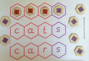 Fine motor phonics activity, toys and games
