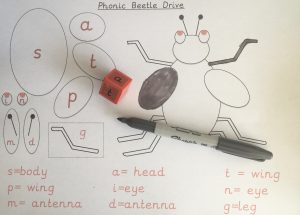 Fine motor phonics activity, toys and games