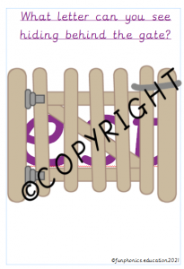 Fine motor phonics activity, toys and games