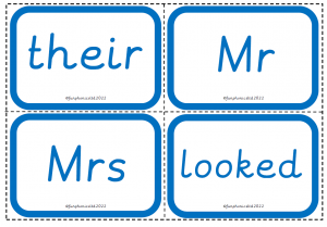 colour coded phonic puzzles