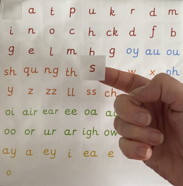 Large phonic stickers