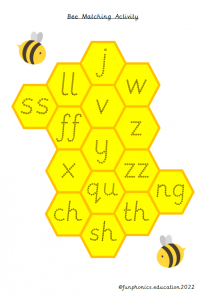 colour coded phonic puzzles