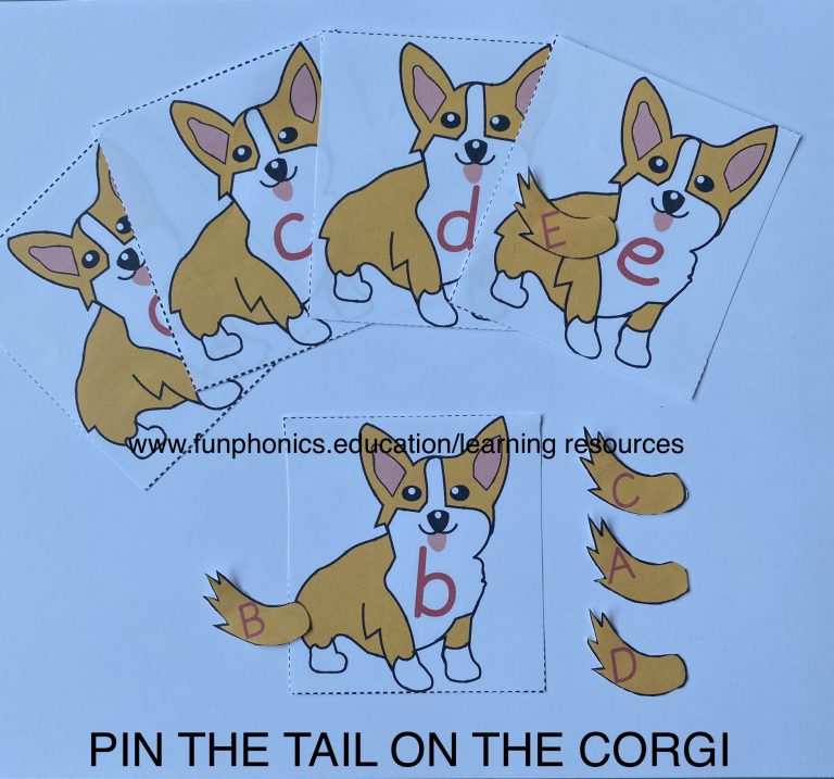 colour coded phonic puzzles